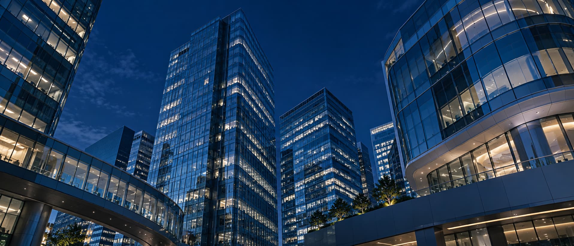 Torres corporativas de Santa Fe al atardecer, zona donde se ubica el consultorio